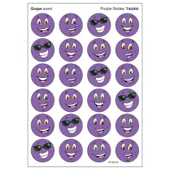 Purple Smiles/Grape Stinky Stickers&reg;, 96 ct.