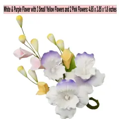 Multi-Color Spray Assortment Gum Paste Sprays White & Purple