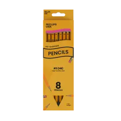 #2 HB Pencils Yellow &ndash; Pre-Sharpened &ndash; 8 Count &ndash; 96 Sets