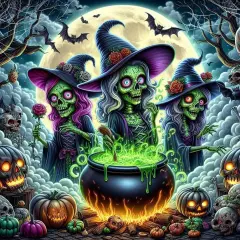 14X14 Inch - Horror Movie Diamond Painting Kits for Adults