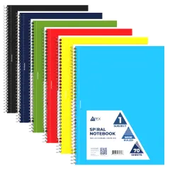1-Subject Spiral Notebook, Wide-Ruled, 70 Sheets &ndash; 48 Ct