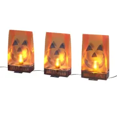 36" Halloween LED Pumpkin Luminary Lights