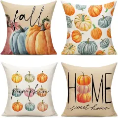 Fall Outdoor Throw Pillow Covers