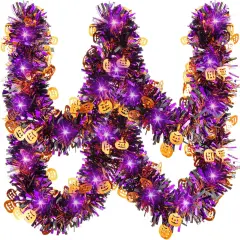 20FT/6M Halloween Tinsel Garland