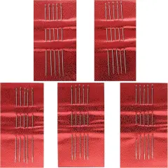 The Beadsmith Basic Elements Beading Needles &ndash; Size 12, Pack of 25 &ndash; Use for Loom Weaving Beadwork, Off-Loom Stitching and Jewelry Making with Seed Beads