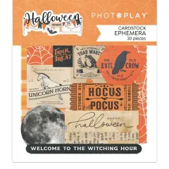 PhotoPlay Halloween Junque Ephemera Cardstock Die-Cuts
