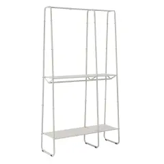 Extra-Large Freestanding Clothing Racks for Hanging Clothes White