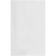 Plymor 5" x 8", 1.5 Mil Flat Open Clear Plastic Poly Bags