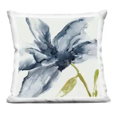 Stupell Industries Petals Of Sky Flower Indoor Pillow, 18 x 7 x 18