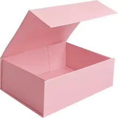 Gift Box with Lids for Presents, 9 x 6.7 x 2.75 Inch, Groomsmen Bridesmaid Proposal Box with Magnetic Closure, Small Gift Box for Women Men