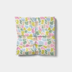 Tectonic Abstract Shape Collage Gift Wrap