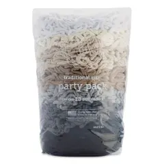 Friendly Loom Traditional Size Cotton Loops - Neutrals, Party Pack