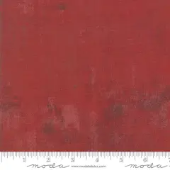 Red Grunge Basics Romance 44"/45" Per Yard