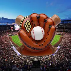 Ceramic Baseball Theme Piggy Bank, Home D&eacute;cor, Gift for Him, Gift for Dad, Gift for Son, Kid's Room Decor, Game Room Decor