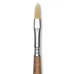 Escoda Futura Synthetic Bristle Brush - Series 5414, Filbert, Size 8, Long Handle