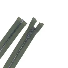 8MM One Way Separating Open Bottom Zipper 28"