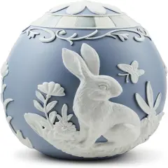 Cameo Egg, Spring and Easter Rabbit Decor, Large