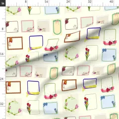 Various Fabrics by the Yard or Fat Quarter Quilt Custom Printed Fabric by Spoonflower