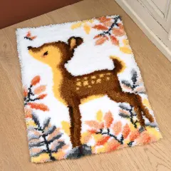 VervacoDeer Latch Hook Kit Multi