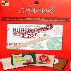 DCWV Christmas Airmail Card Kit