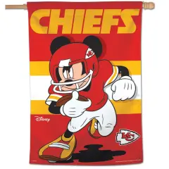 Kansas City Chiefs Banner Mickey Mouse Flag