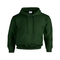Gildan&reg; Unisex Heavy Blend Long Sleeve Hooded Sweatshirt FOREST GREEN