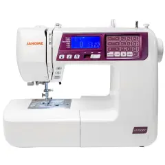 Janome 4120QDC-G Computer Sewing Machine (Purple/Grape Color)