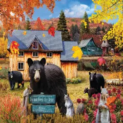Sunsout Dont Feed the Bears 500 pc Large Pieces Jigsaw Puzzle 72063