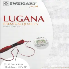 PrecutZweigart Lugana Vintage 25 count Marble