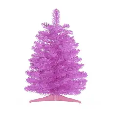 2' Vibrant Tabletop Tree PINK