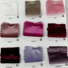 1 Yard Velvet Stretch Solid Fabric Soft Shiny Knit Flexible 58"-60" Width Lavender