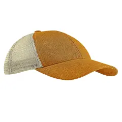 econscious&reg; Hemp Blend Trucker Cap OLD GOLD/ OYSTER