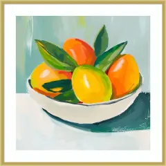 Mangos I by Walker Noble Wood Framed Wall Art Print