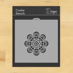 Mandala #1 Cookie & Craft Stencil | CM058 by Designer Stencils | Stencils for Royal Icing, Airbrush, Dusting Powder |