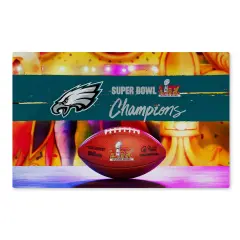 NFL Philadelphia Eagles 2025 Super Bowl LIX Parade Washable Rug 20X32 Inches