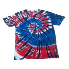 Tie-Dye&reg; Toddler Crew Neck Short Sleeve T-Shirt Independence