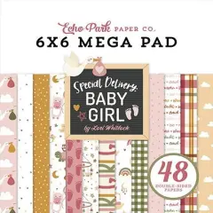 Echo Park Special Delivery: Baby Girl Mega Pad