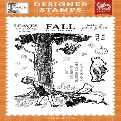 Winnie The Pooh Autumn Stamp Set-Crunchy Leaves And Crisp Air