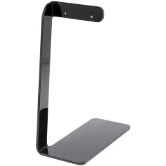 Plymor Black Acrylic Signpost-style Pair Hanging Earring Display Stand, 2.375" W x 4" D x 6" H