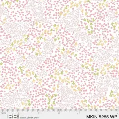 Pink Mystical Kingdom Ditzy Floral Pattern 44"/45" Fabric Per Yard