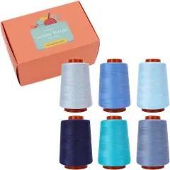 Sewing Thread Kit, 6 Pcs, All Purpose Sewing Thread