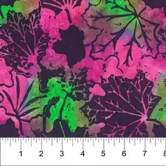 Banyan 83070-83 CHANGING SEASONS - Maple Leaves - Violet 45" Fabric Per Yard