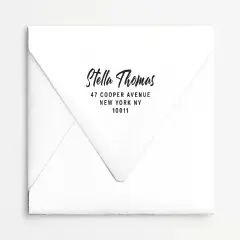 Address Stamp No. 19, Return Address