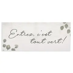 Stupell Industries Come In It's Green Phrase Wall Plaque Art Design by Daphne Polselli