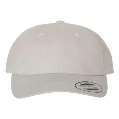YP Classics&reg; Peached Cotton Twill Dad Hat Light Grey