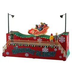 Lemax Carnival Village: The Runaway Sleigh