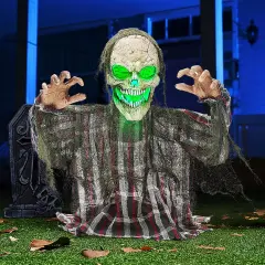 Halloween Animatronics - Animated Zombie Groundbreaker
