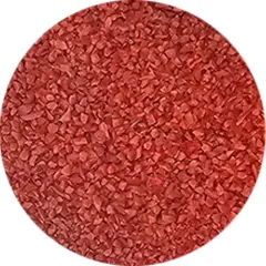 Wissmach Frit Medium Orange/Red Opal Striker 96-40 1Lb. Jar 96 COE