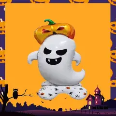 Halloween Ghost Standing Foil Balloon Decoration F07M1-26
