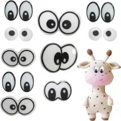 120pcs - Plastic Safety Eyes Crafts
